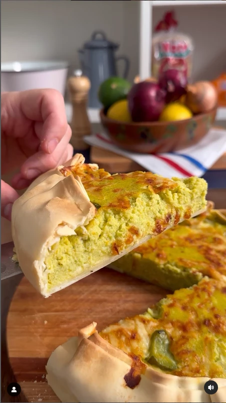 Tarta mousse de zapallitos