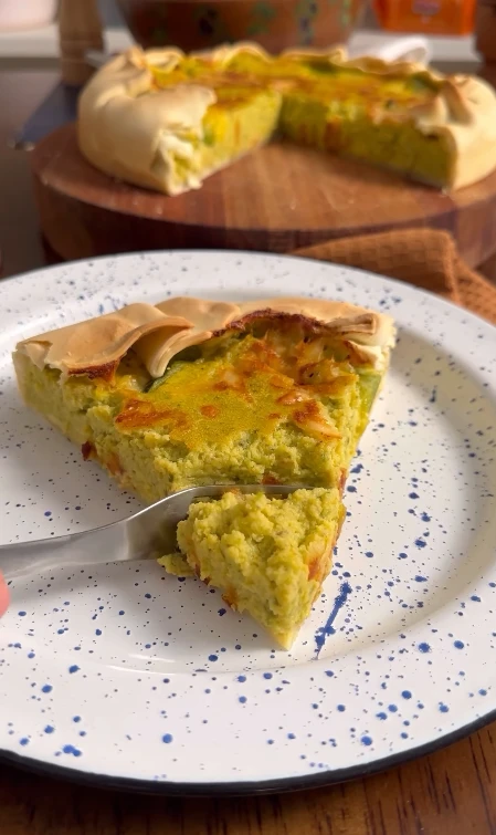 Tarta mousse de zapallitos