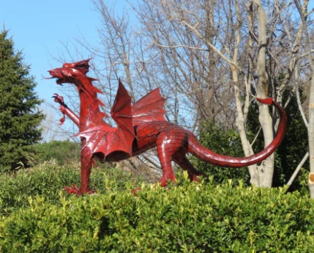El Dragón Rojo en Gaiman