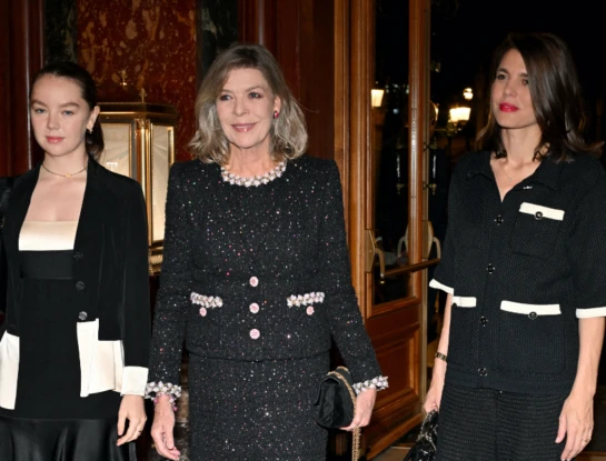 Carolina de Mónaco, Charlotte Casiraghi y Alexandra de Hannover