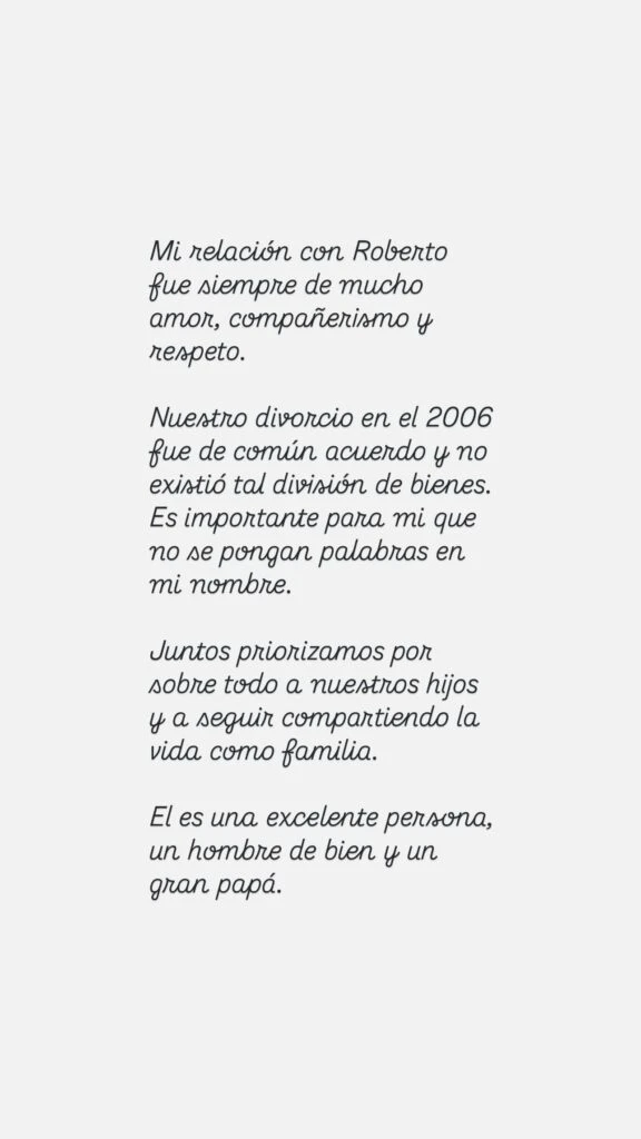 Milagros Brito rompió el silencio y habló de Roberto García Moritán