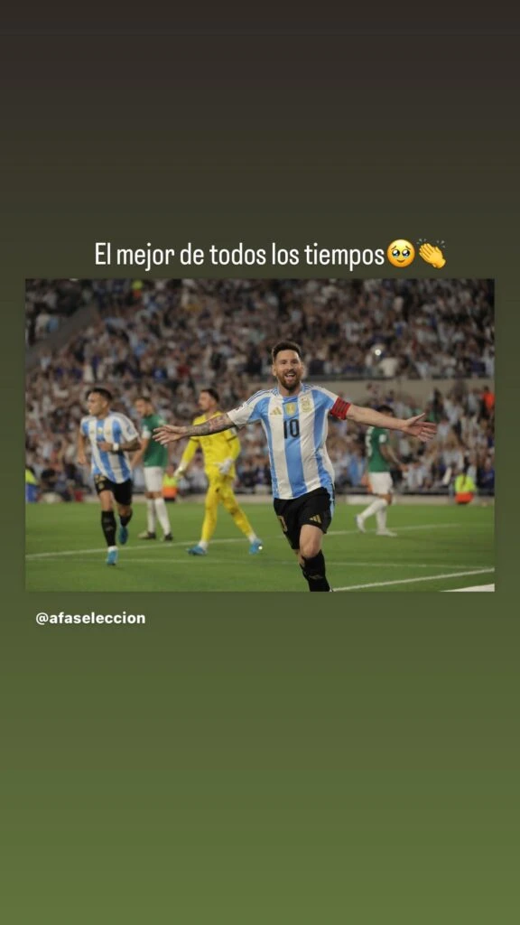 El tierno mensaje de Antonela Rocuzzo hacia Messi tras el triunfo de la Selección