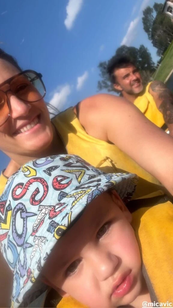 Así celebró Mica Viciconte el Día de la Madre