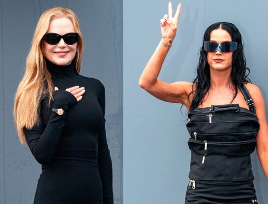 Vidriera: de Nicole Kidman a Katy Perry, los looks vanguardistas en el desfile de Balenciaga