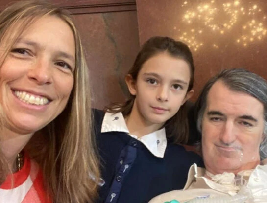 Las fotos de la comunión de Paz, la hija menor de Esteban Bullrich y María Eugenia Sequeiros