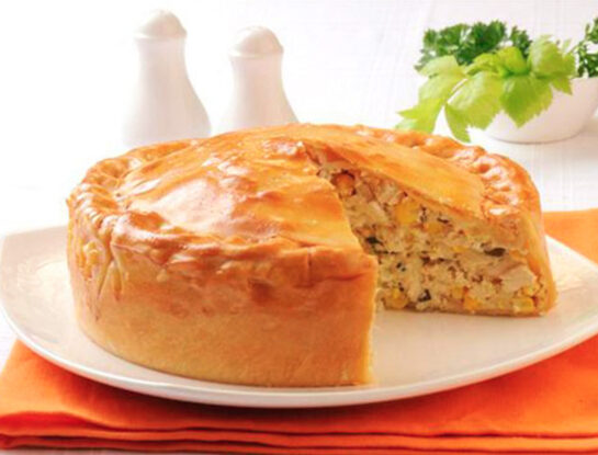 Tarta de pollo: una solución fácil y rápida para la cena