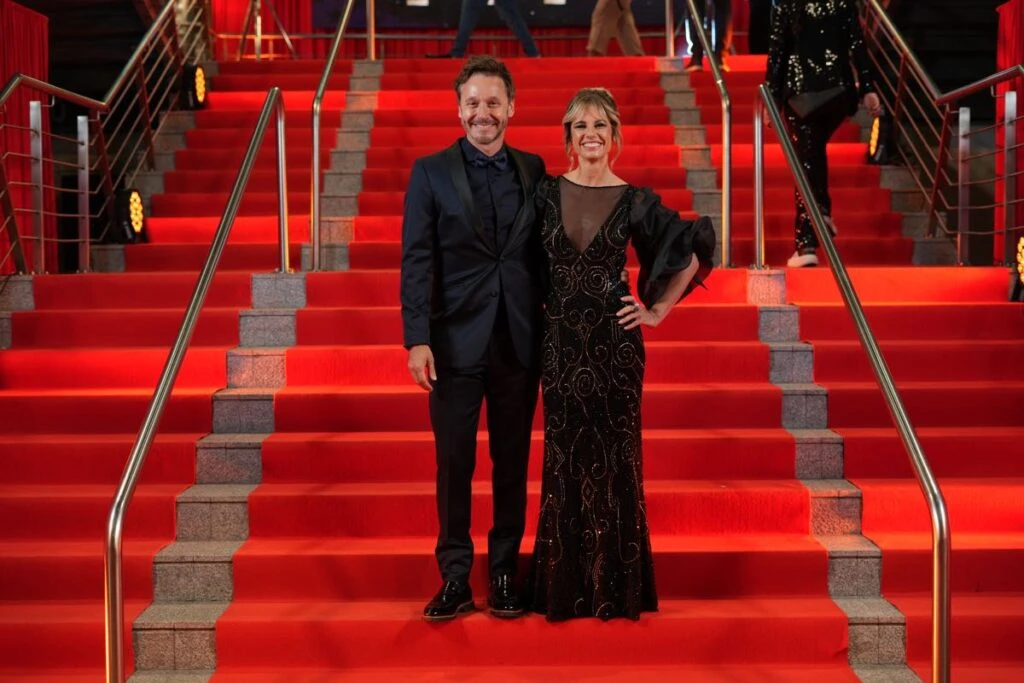 Benjamínm Vicuña y Mariana Fabbiani