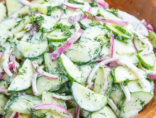 Ensalada de pepino, la receta viral de TikTok