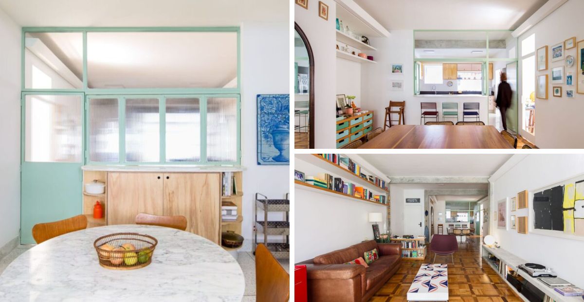 Así se diseñó y decoró un departamento con estilo vintage