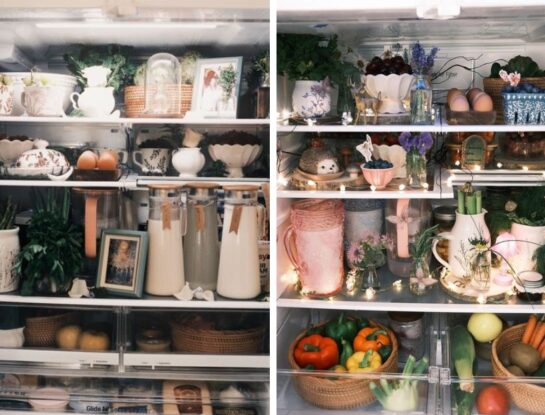 Alerta tendencia: decorar el interior de la heladera ¿lo harías?