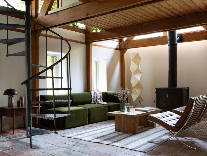 Así se modernizó una antigua casa con estilo japandí