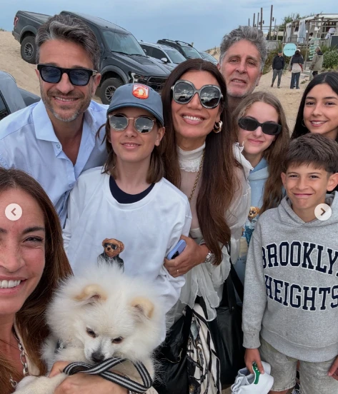 Flor de la V con familia y amigos en Punta del Este