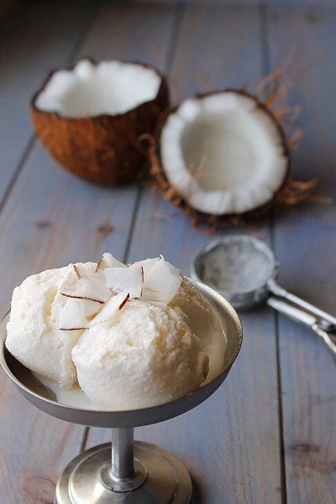 Cómo preparar helado de coco: una receta que sólo lleva 4 ingredientes