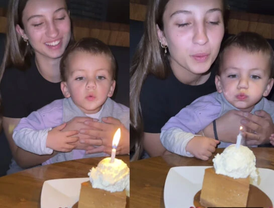 Así festejó Indiana Cubero con su papá y Mica Viciconte su cumpleaños número 16