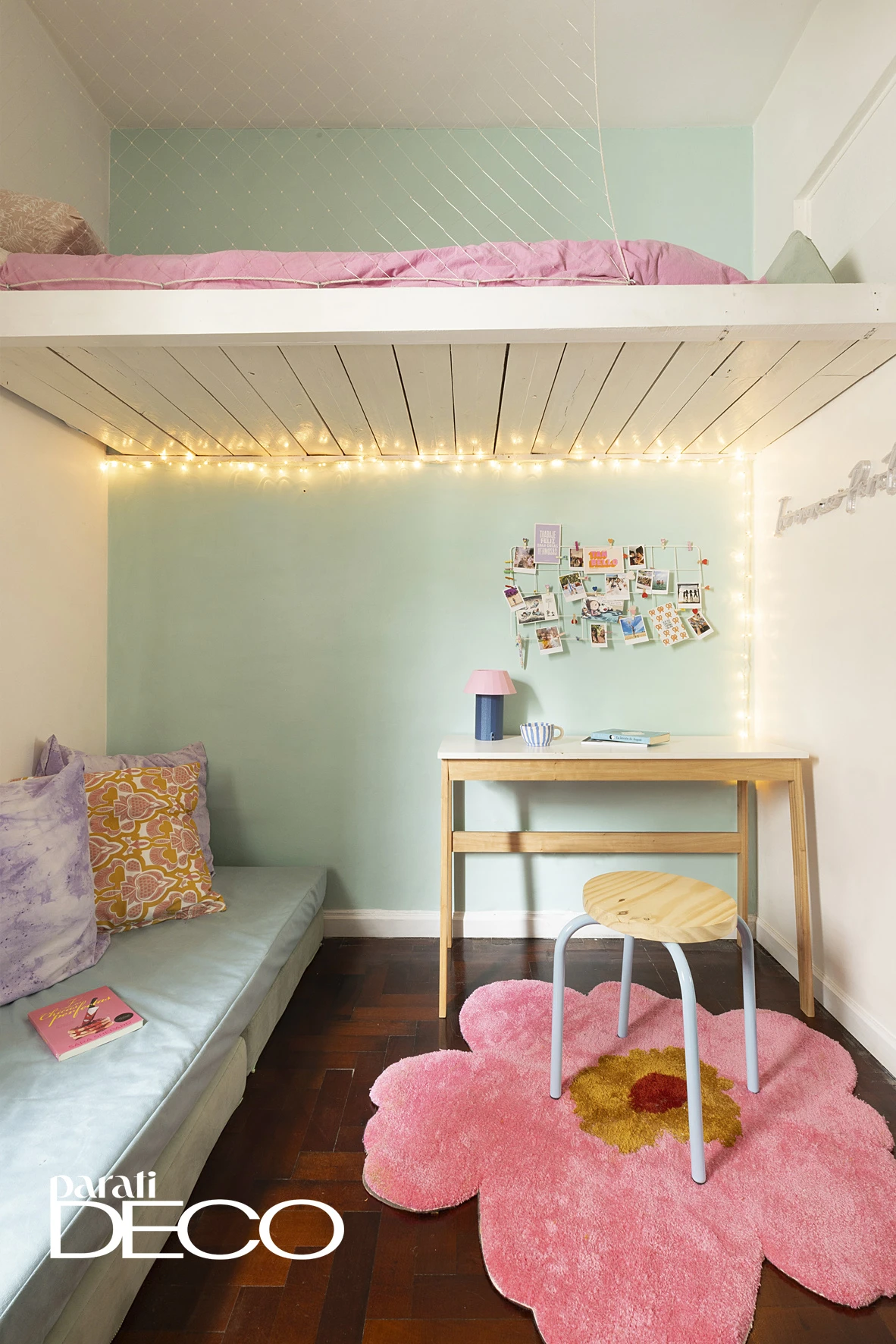 El cuarto de Oli es un retrato del universo centennial de la hija de Mila, de 15 años.