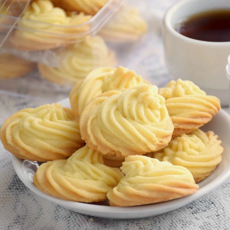 La receta de las butter cookies