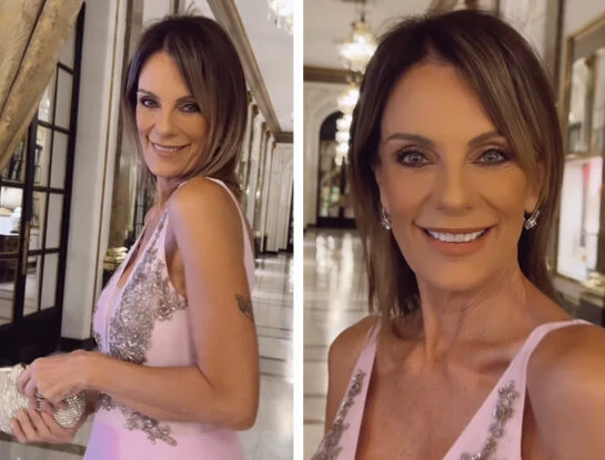 Nequi Galotti causó impacto con su look barbiecore para conducir una gala y marcó tendencia