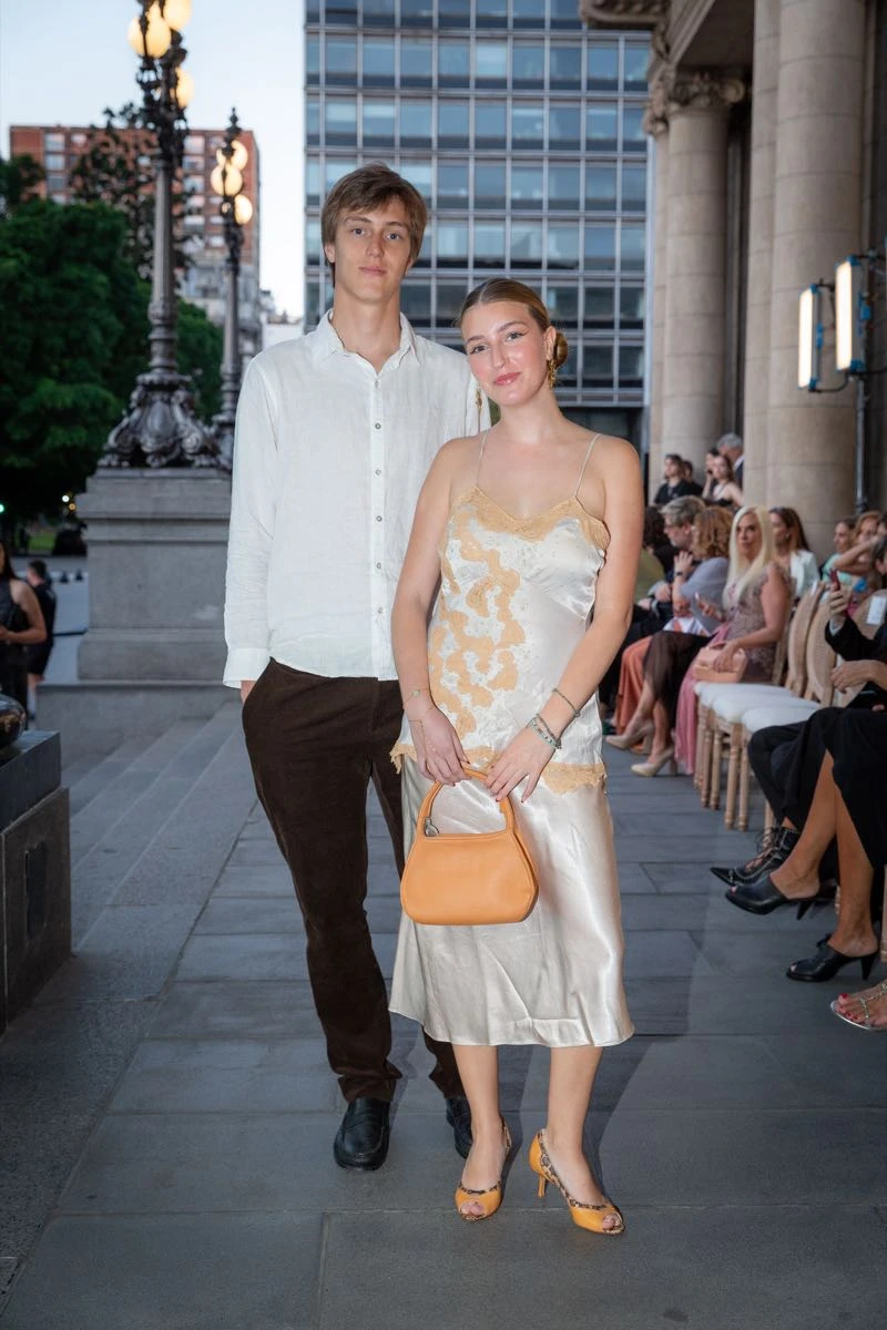Nietos Eduardo Costantini , Joaquin y Candelaria Muñiz Barreto