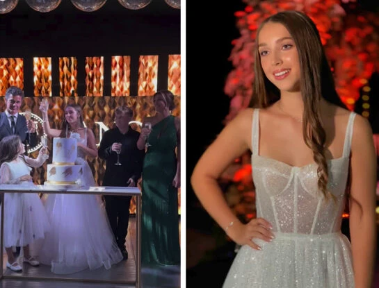 Las fotos de la fiesta de 15 de Olivia, la hija de Mariano Martínez y Juliana Giambroni