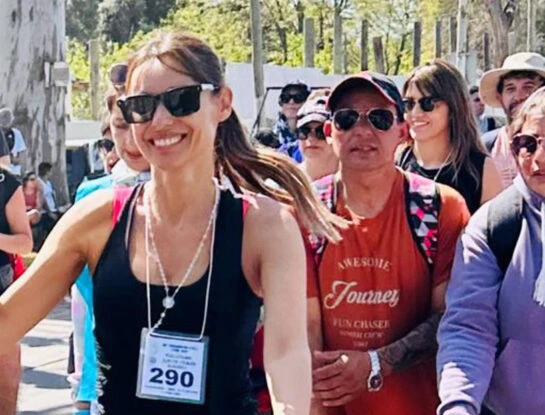Tras su escandalosa separación, Pampita está participando de la nueva peregrinación a Luján