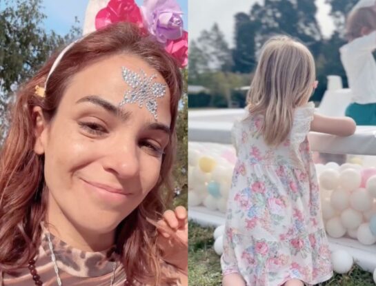 Así fue el festejo por los 5 años de Alba, la hija de Agustina Cherri