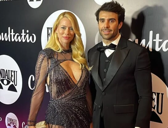 El look shiny de Nicole Neumann en la gala solidaria de Fundaleu