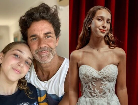 Mariano Martínez compartió un dulce mensaje por los 15 años de Olivia, su hija