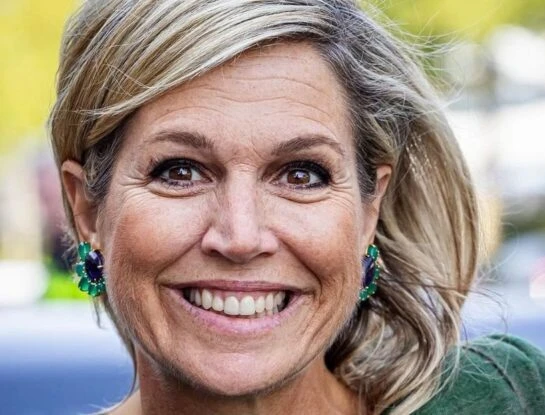 El look chic de Máxima Zorreguieta con uno de los tonos de la primavera 2024