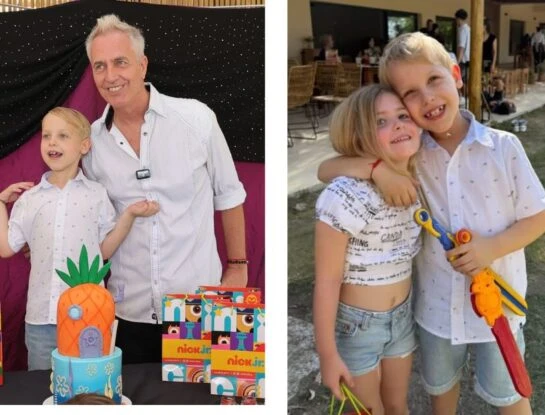 Las fotos del cumpleaños de Mirko, que festejó sus 7 años