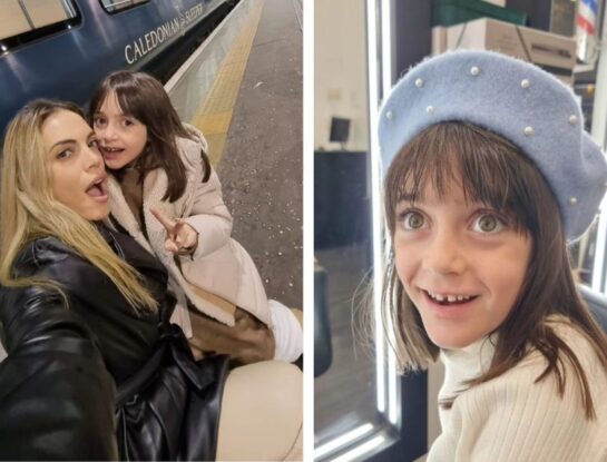 Así está hoy Gina, la hija de Emilia Attias y el Turco Naim, que cumplió 8 años