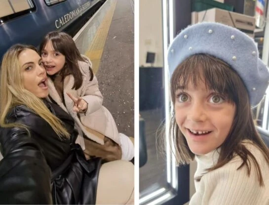 Así está hoy Gina, la hija de Emilia Attias y el Turco Naim, que cumplió 8 años