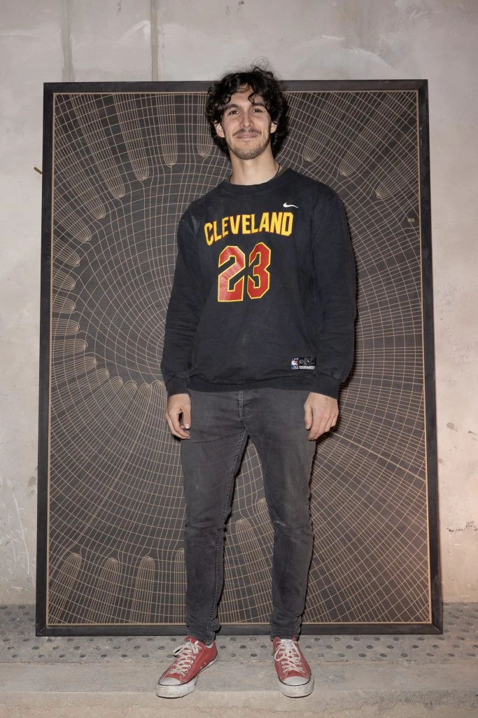 El artista y diseñador industrial Luca Martini.