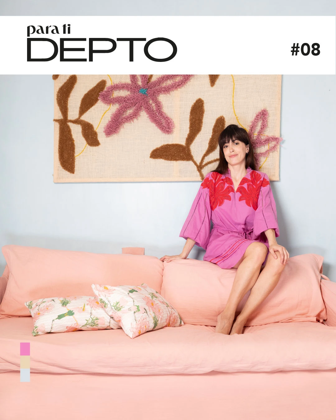 La tapa digital de para ti DEPTO #8 x Mila Aparicio.