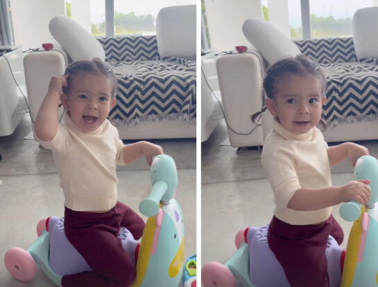 Sarah Burlando adoptó el peinado ideal para pelo fino, que además es tendencia