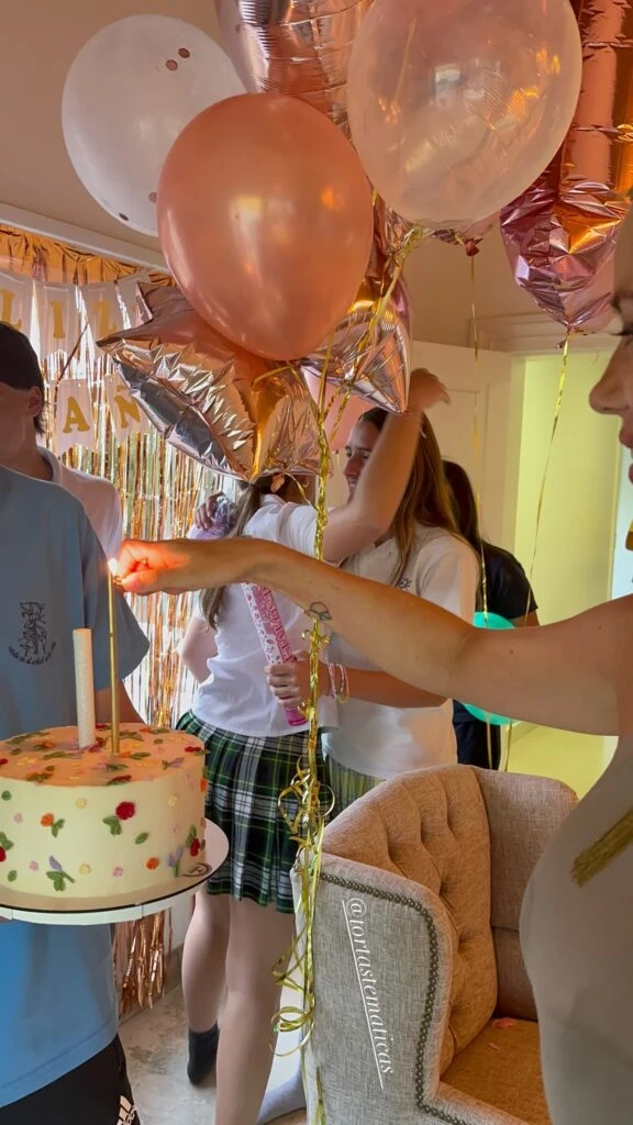 Las fotos del cumpleaños de Indiana Cubero