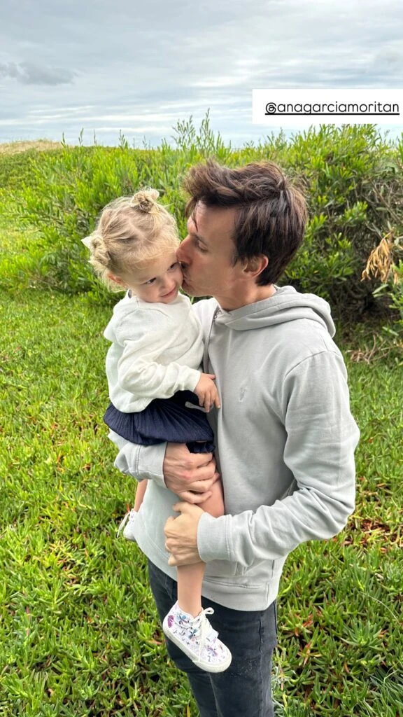 Garcia Moritán posteó una foto con Ana