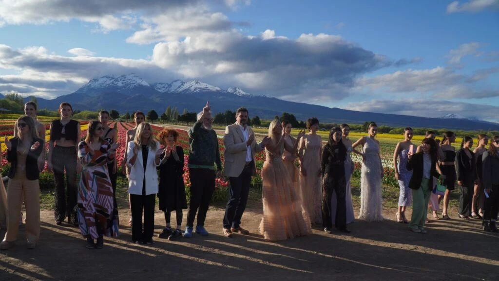 Todos los diseñadores para el final del desfile