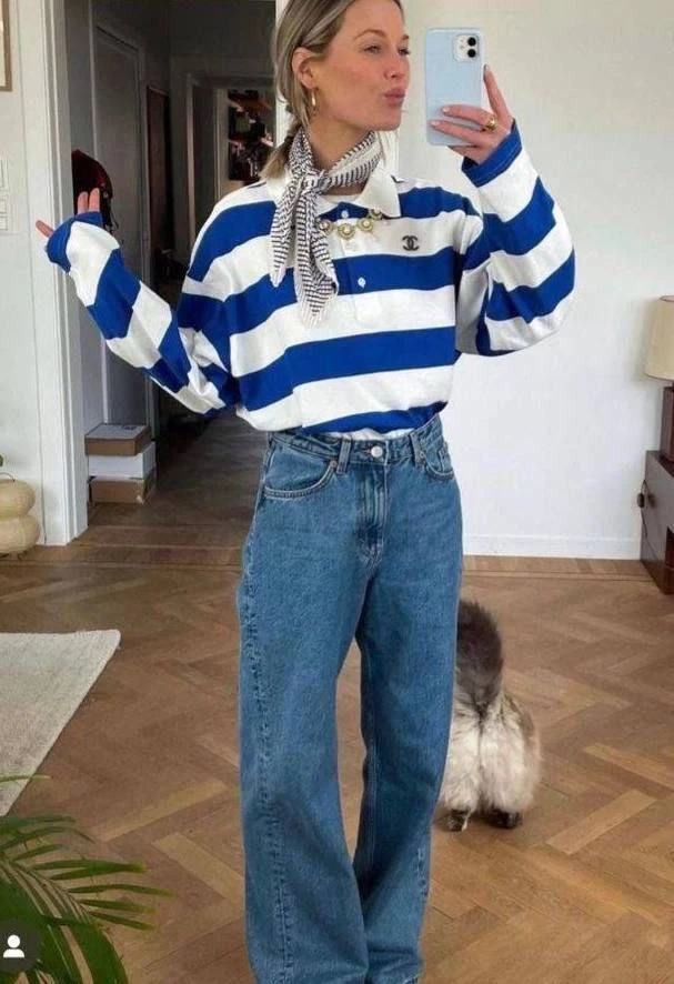 remera con cuello polo, la prenda que impone el street style esta primavera