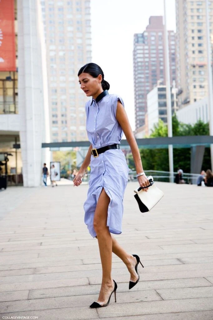 7 looks con vestido camisero, el básico que eligen las fashionistas +50