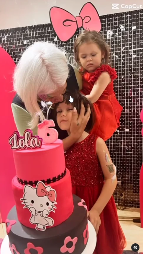 Las fotos del cumpleaños de Lola, la hija de Débora D'Amato