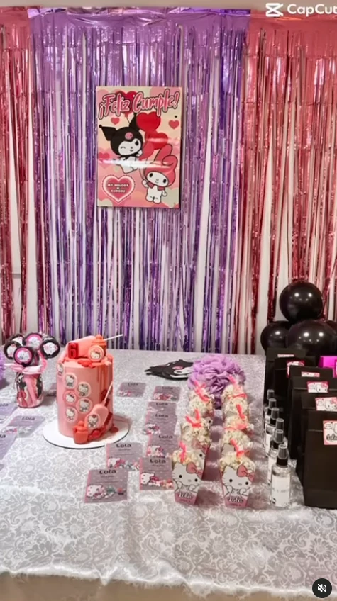 Las fotos del cumpleaños de Lola, la hija de Débora D'Amato