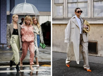 5 looks para un día de lluvia sin perder estilo