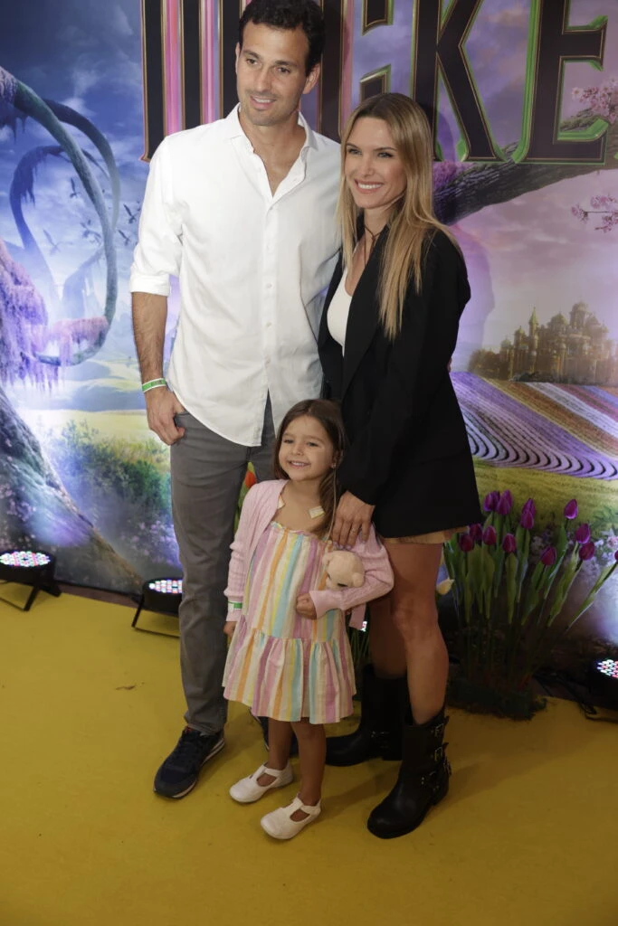 Sofía Zámolo, José Félix Uriburu y su hija California