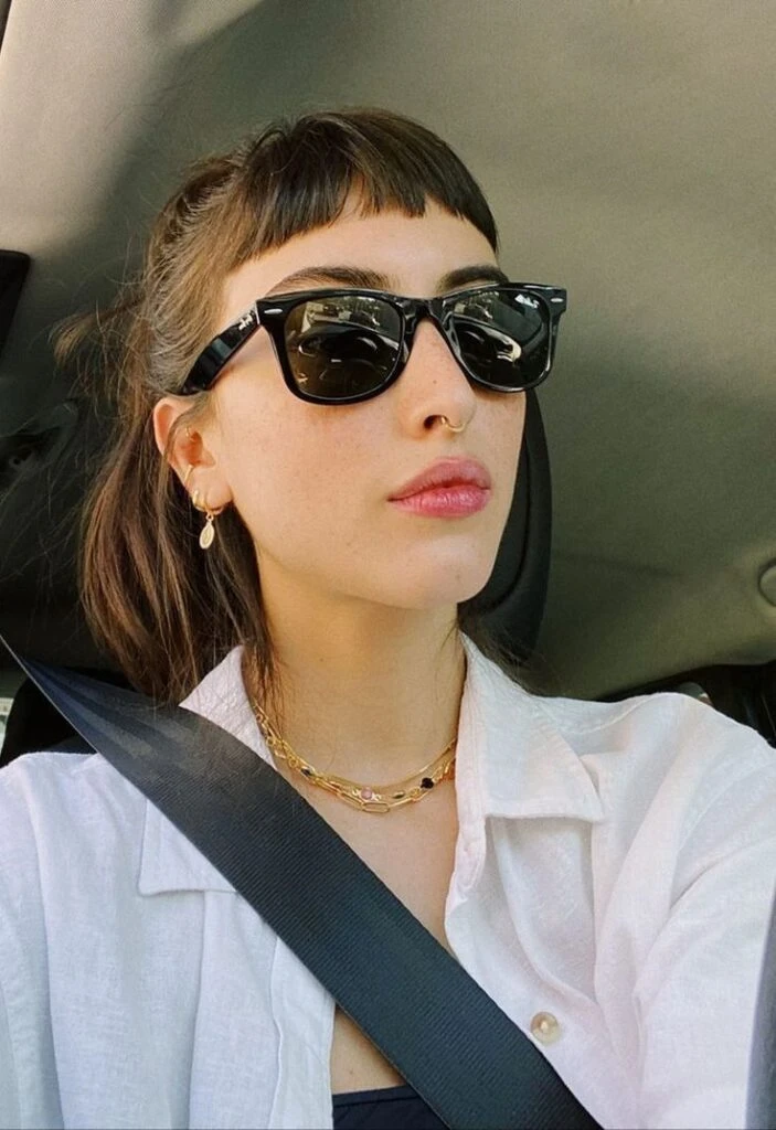 baby bangs o microflequillo 