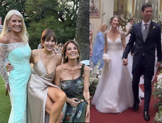 Las fotos del casamiento campestre de Milagros Blaquier y Máximo Diez, el hijo de Evelyn Scheidl