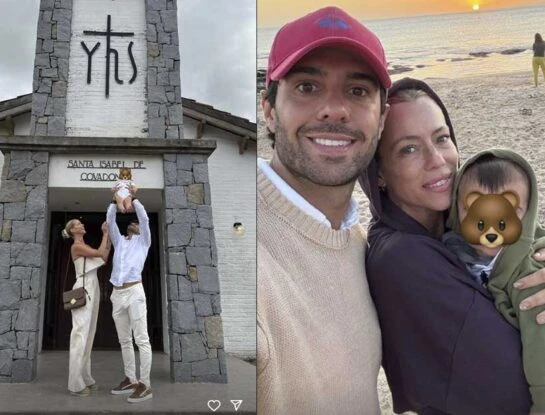 Así fue el bautismo de Cruz Urcera, el bebé de Nicole Neumann: viaje a Punta del Este, ceremonia, fiesta y playa