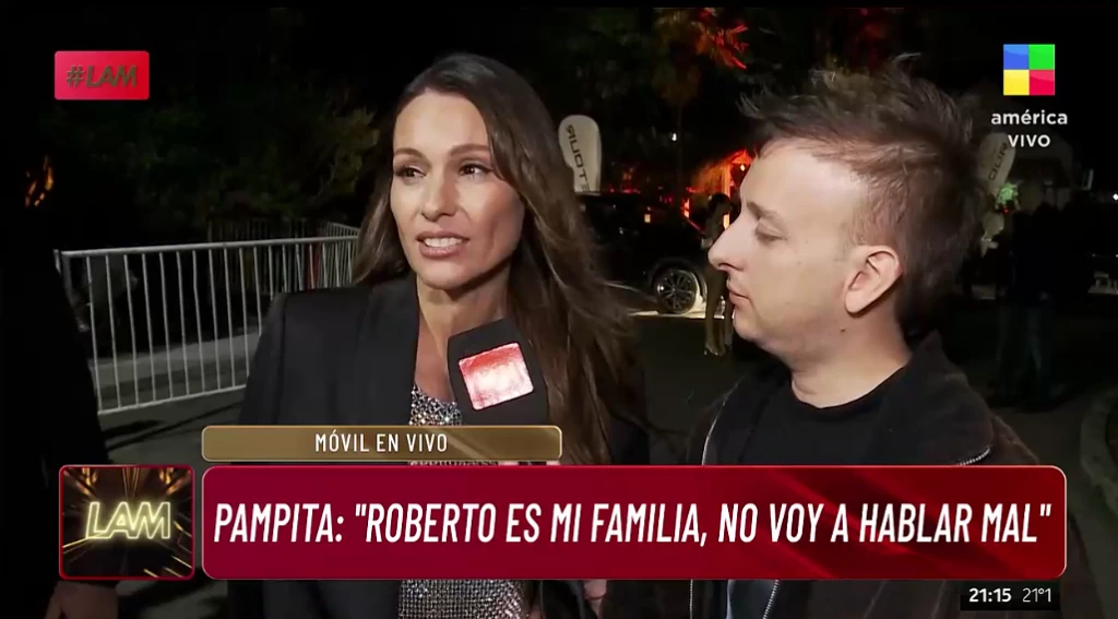 Pampita tajante con Roberto García Moritán: "No hay manera..."