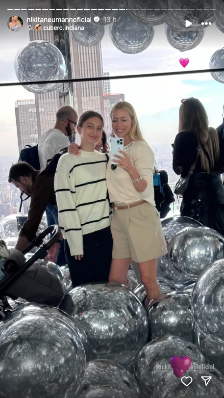 Nicole Neumann y su look de bermudas