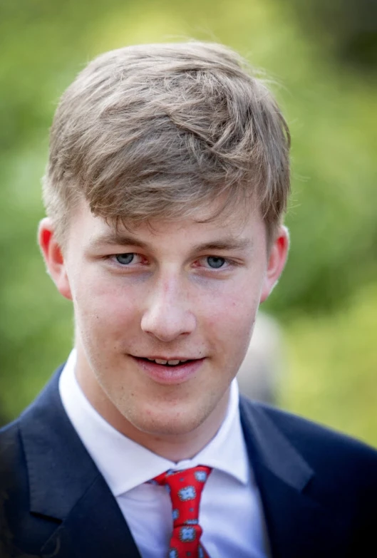 El príncipe Emmanuel de Bélgica. 