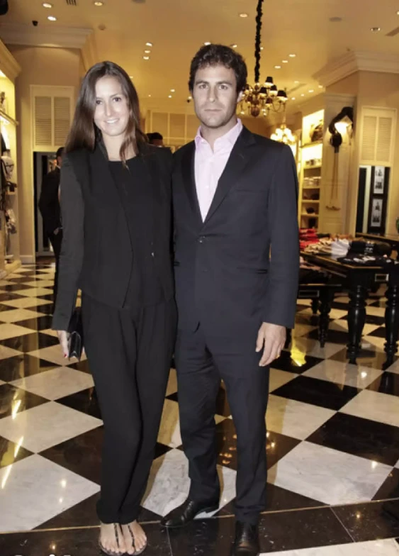 Paige Allardice y Martín Pepa, cuando eran pareja. Foto revista Quien.com